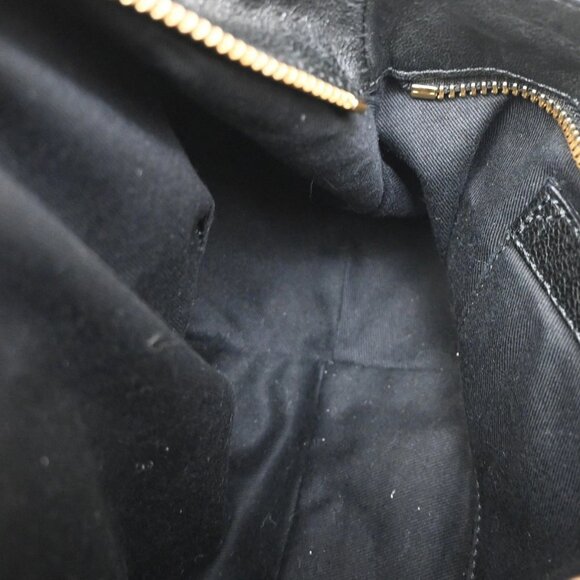 CHLOE Logo Ethel 2Way Mini Shoulder Hand Bag Leather Black GHW - Picture 10 of 16